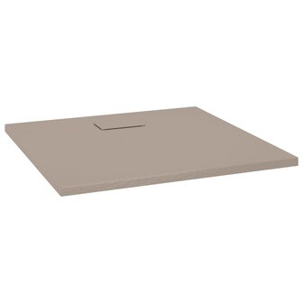 Douchebak 90x80 cm SMC bruin 2