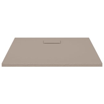 Douchebak 90x80 cm SMC bruin 4