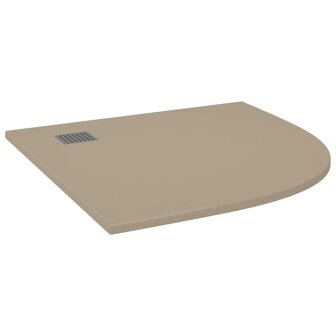 Douchebak 90x90 cm SMC bruin 2