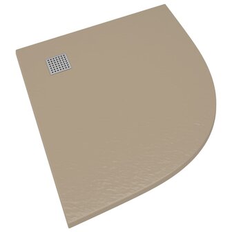 Douchebak 90x90 cm SMC bruin 5