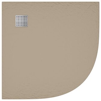 Douchebak 90x90 cm SMC bruin 6