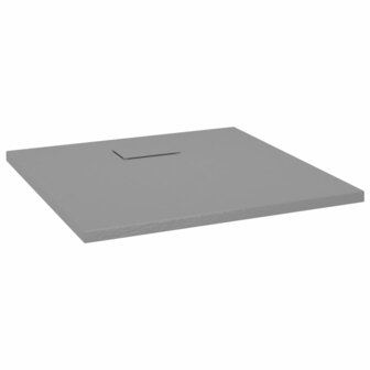 Douchebak 80x80 cm SMC grijs 2