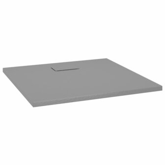Douchebak 90x80 cm SMC grijs 2