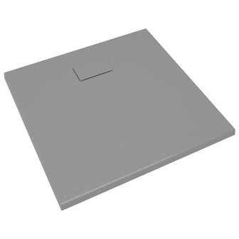 Douchebak 90x80 cm SMC grijs 5