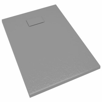 Douchebak 100x70 cm SMC grijs 5