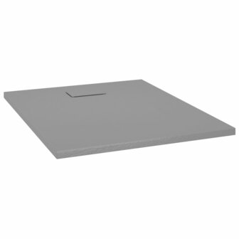 Douchebak 100x80 cm SMC grijs 2