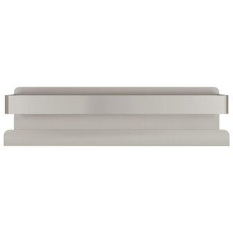 Doucherekje 23x6,5x6 cm geborsteld 304 roestvrij staal 4