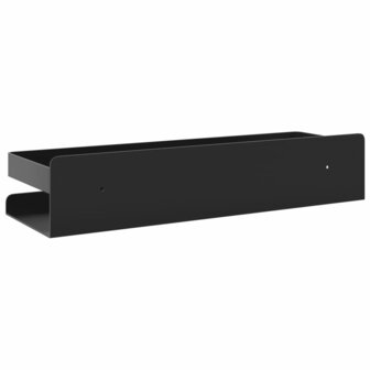 Doucherekje 30x10x6 cm geborsteld 304 roestvrij staal matzwart 6