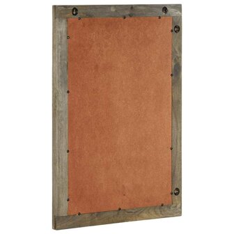 Badkamerspiegel 50x2,5x70 cm massief mangohout 3