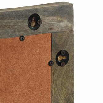 Badkamerspiegel 50x2,5x70 cm massief mangohout 6