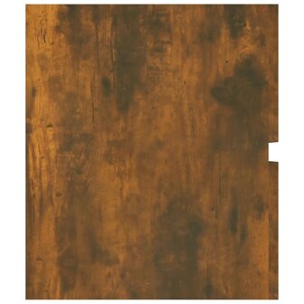 Wastafelkast 100x38,5x45 cm bewerkt hout gerookt eikenkleurig 5