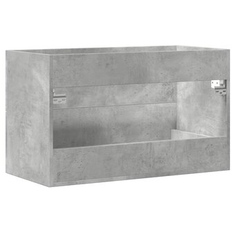 Wastafelkast 80x38,5x48 cm bewerkt hout artisanaal eikenkleur 7
