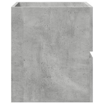 Wastafelkast 41x38,5x45 cm spaanplaat betongrijs 6