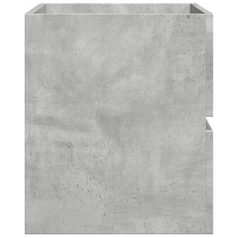 Wastafelkast 90x38,5x45 cm spaanplaat betongrijs 5
