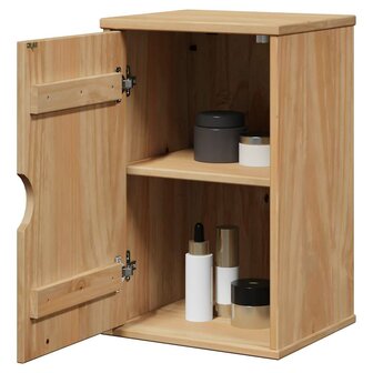 Badkamerwandkast OTTA 35x30x55 cm massief grenenhout 1