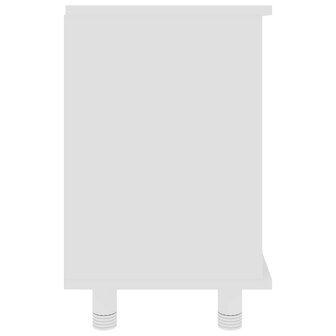 Badkamerkast 60x32x53,5 cm bewerkt hout wit 7