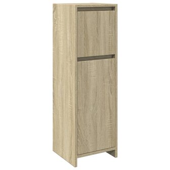 Badkamerkast 30x30x95 cm spaanplaat sonoma eikenkleurig 2