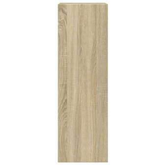 Badkamerkast 30x30x95 cm spaanplaat sonoma eikenkleurig 5