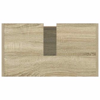 Badkamerkast 58x33x60 cm bewerkt hout sonoma eikenkleurig 7