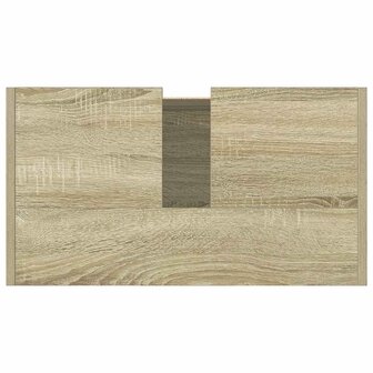 Badkamerkast 58x33x60 cm bewerkt hout sonoma eikenkleurig 6