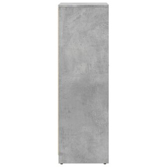 Badkamerkast 30x30x95 cm spaanplaat betongrijs 5
