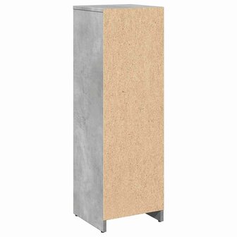Badkamerkast 30x30x95 cm spaanplaat betongrijs 6