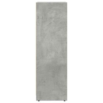 Badkamerkast 30x30x95 cm spaanplaat betongrijs 5