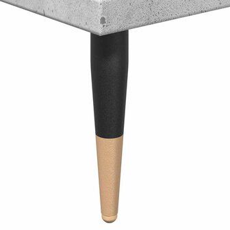 Badkamerkast 58x33x60 cm bewerkt hout betongrijs 9