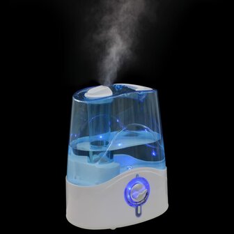 Ultrasone bevochtiger met koele mist en nachtlamp 6 L 300 ml/u 8