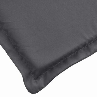 Ligbedkussen 186x58x3 cm oxford stof antracietkleurig 8