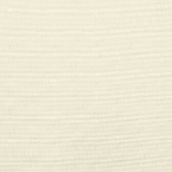Ligbedkussen 186x58x3 cm oxford stof cr&egrave;mekleurig 8