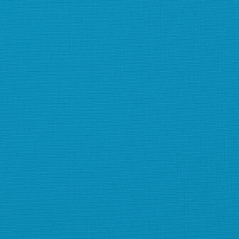 Ligbedkussen 186x58x3 cm oxford stof blauw 9