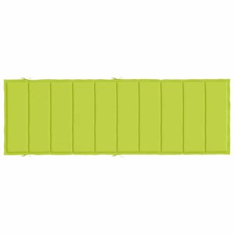 Ligbedkussen 186x58x3 cm oxford stof heldergroen 5
