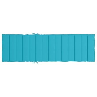 Ligbedkussen oxford stof turquoise 5