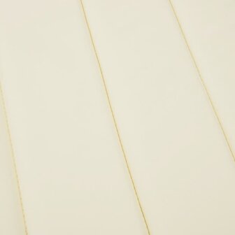 Ligbedkussen 180x60x3 cm oxford stof cr&egrave;mekleurig 7
