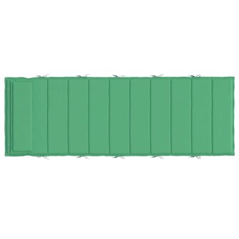 Ligbedkussen 180x60x3 cm oxford stof groen 5