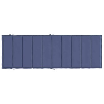 Ligbedkussen oxford stof marineblauw 6