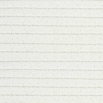 Wasmand &Oslash; 55x36 cm katoen grijs en wit 8