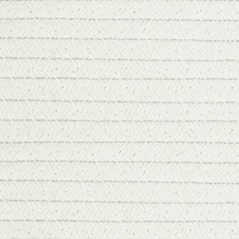 Wasmand &Oslash; 60x36 cm katoen bruin en wit 8