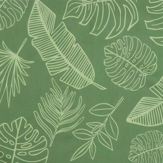 Stoelkussens 2 st bladpatroon 40x40x3 cm stof 8