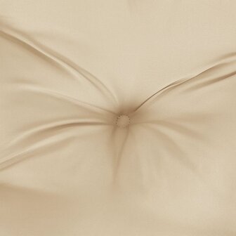 Stoelkussens 4 st 40x40x7 cm oxford stof beige 7