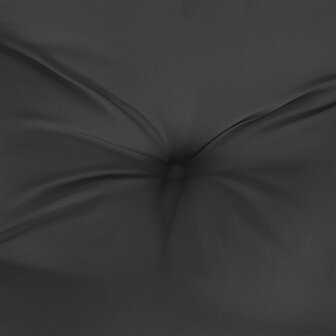 Stoelkussens 2 st 40x40x7 cm oxford stof zwart 7