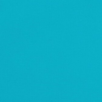 Stoelkussens 2 st 40x40x7 cm stof turquoise 8