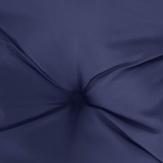 Stoelkussens 2 st 50x50x7 cm oxford stof marineblauw 7