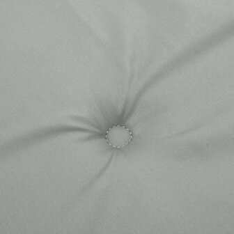 Stoelkussens 2 st hoge rug 120x50x4 cm stof lichtgrijs 8