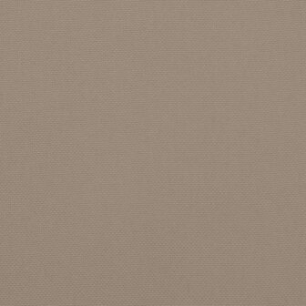 Tuinstoelkussens lage rug 2 st 100x50x3 cm oxford stof taupe 9