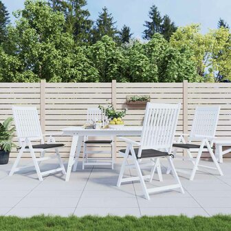 Tuinstoelkussens 4 st 40x40x3 cm oxford stof antracietkleurig 1