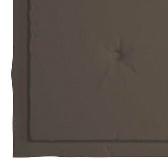 Tuinstoelkussens 4 st 40x40x3 cm oxford stof taupe 7