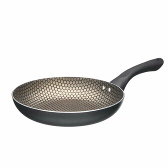 Antiaanbakpan Kinvara 9 Zwart Aluminium Bakeliet 22 cm Inductie 1