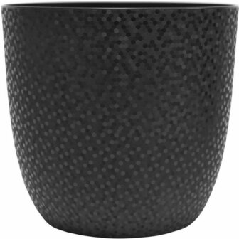 Bloempot EDA Opal Chape Zwart &Oslash; 29,5 cm 1